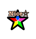 5color star（個別スタンプ：7）