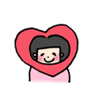 素朴な「あっちゃん」（個別スタンプ：16）