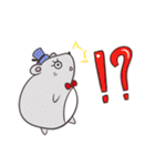 【英語】まったりな日常 どうぶつの気持ち（個別スタンプ：9）
