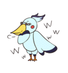 【英語】まったりな日常 どうぶつの気持ち（個別スタンプ：12）