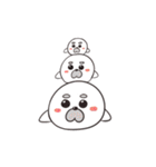 【英語】まったりな日常 どうぶつの気持ち（個別スタンプ：14）