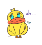 【英語】まったりな日常 どうぶつの気持ち（個別スタンプ：21）