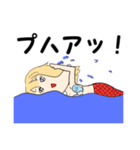 しゃくれ人魚姫（個別スタンプ：25）