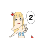 しゃくれ人魚姫（個別スタンプ：39）