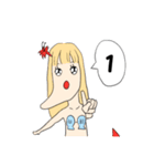 しゃくれ人魚姫（個別スタンプ：40）