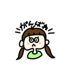 ぱっつんぱつ子1（個別スタンプ：5）
