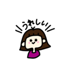 ぱっつんぱつ子1（個別スタンプ：8）