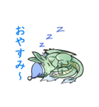 帽子のドラゴン（個別スタンプ：2）