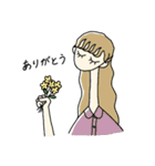 お洒落な女の子たちの日常（個別スタンプ：2）