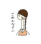 お洒落な女の子たちの日常（個別スタンプ：4）