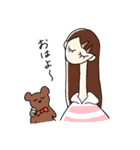 お洒落な女の子たちの日常（個別スタンプ：7）