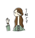 お洒落な女の子たちの日常（個別スタンプ：25）