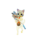 Happy Rock cat SP（個別スタンプ：15）