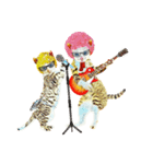 Happy Rock cat SP（個別スタンプ：28）