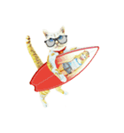 Happy Rock cat SP（個別スタンプ：32）