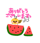 蜂のハッピーちゃん☆敬語（個別スタンプ：9）