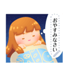 眠りの子（個別スタンプ：1）