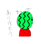 不思議なくだもの、（個別スタンプ：7）