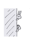 うさぎとかっぱと私たち（個別スタンプ：1）