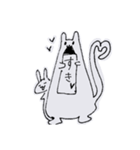 うさぎとかっぱと私たち（個別スタンプ：4）