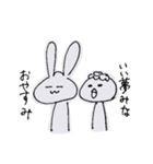 うさぎとかっぱと私たち（個別スタンプ：5）