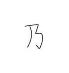 旧漢字スタンプ(仮)（個別スタンプ：7）