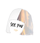 空色のおかっぱガールちゃん（個別スタンプ：6）