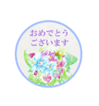 Cinemacat 水彩画＆色鉛筆画スタンプ vol.1（個別スタンプ：8）