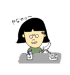 同僚の井原さん（個別スタンプ：4）