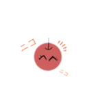 謎のリンゴ様（個別スタンプ：14）