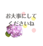 花と敬語（個別スタンプ：16）