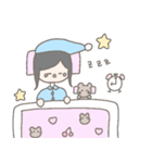 ゆるかわいい女の子の会話スタンプ（個別スタンプ：7）