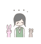 ゆるかわいい女の子の会話スタンプ（個別スタンプ：12）