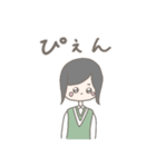 ゆるかわいい女の子の会話スタンプ（個別スタンプ：13）
