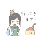 ゆるかわいい女の子の会話スタンプ（個別スタンプ：15）