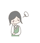 ゆるかわいい女の子の会話スタンプ（個別スタンプ：28）