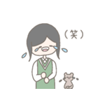 ゆるかわいい女の子の会話スタンプ（個別スタンプ：34）