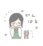 ゆるかわいい女の子の会話スタンプ（個別スタンプ：38）