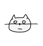 ねこどけい（個別スタンプ：3）