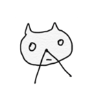 ねこどけい（個別スタンプ：4）