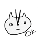 ねこどけい（個別スタンプ：6）