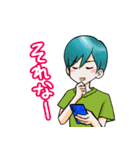 男子の会話11（個別スタンプ：24）