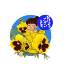 フラワーズ FLOWERS（個別スタンプ：2）