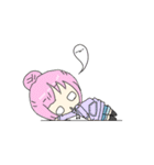 ミニキャラ可愛い女の子の日常スタンプ（個別スタンプ：6）