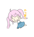 ミニキャラ可愛い女の子の日常スタンプ（個別スタンプ：7）