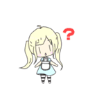 ミニキャラ可愛い女の子の日常スタンプ（個別スタンプ：9）