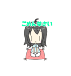 ミニキャラ可愛い女の子の日常スタンプ（個別スタンプ：10）