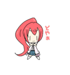ミニキャラ可愛い女の子の日常スタンプ（個別スタンプ：14）