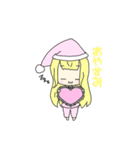 ミニキャラ可愛い女の子の日常スタンプ（個別スタンプ：16）