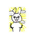 コロナ対策してよウサギちゃん（個別スタンプ：6）